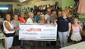 Rocanville Thrift Store donates $10,000 to swimming pool, STARS